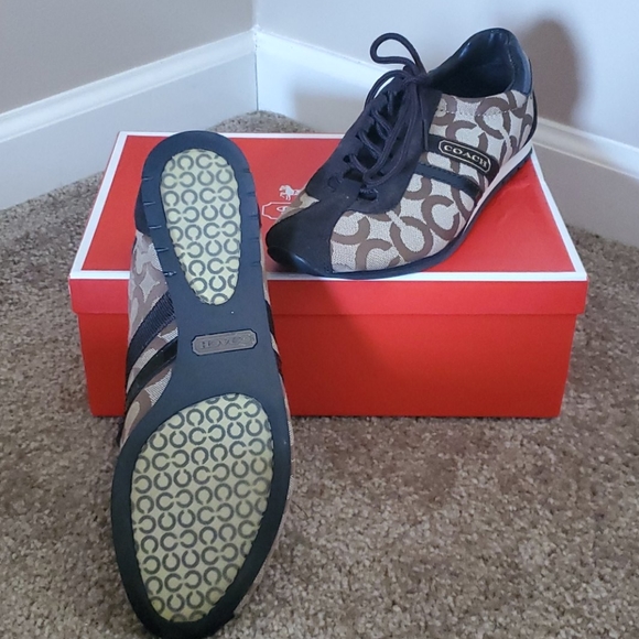 Coach Brown Kathleen sneakers - Picture 3 of 8